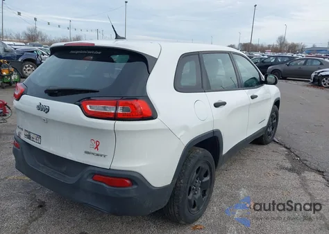 2014 Jeep Cherokee Sport z USA, uszkodzony, nr VIN 1C4PJMAB7EW141672